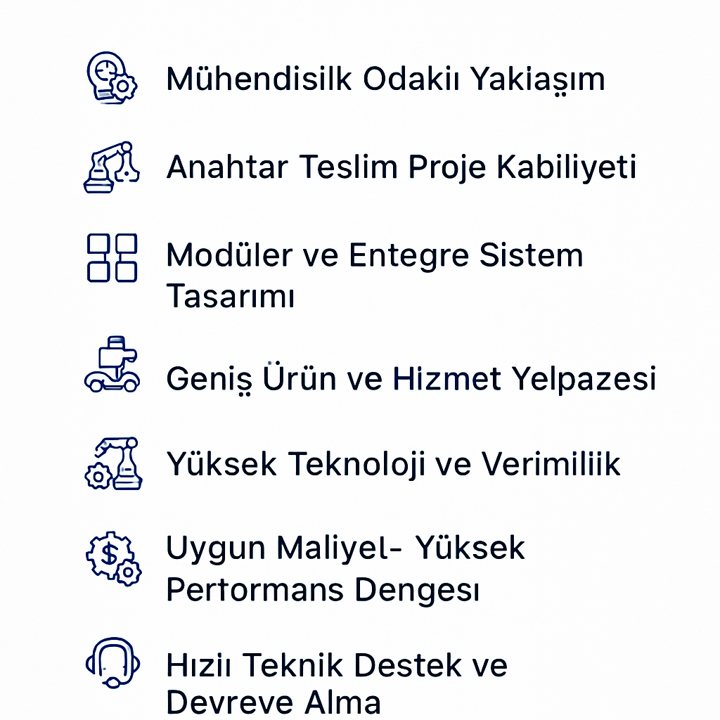  Başarı Faktörlerimiz